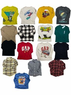 16 Boys Long Sleeve Size 4